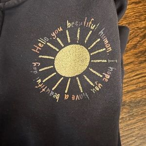“Hello you beautiful human, I hope you have a beautiful day” sweatshirt